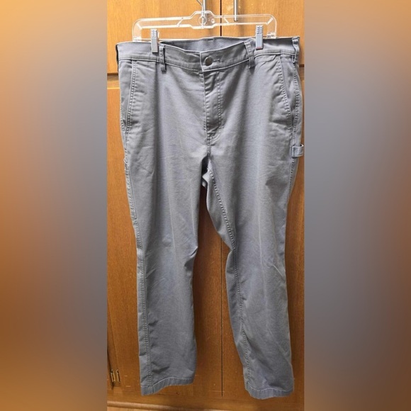 Duluth trading Co. Men’s 38x32 relaxed fit.
Gray work pants carpenter utility - Picture 1 of 3